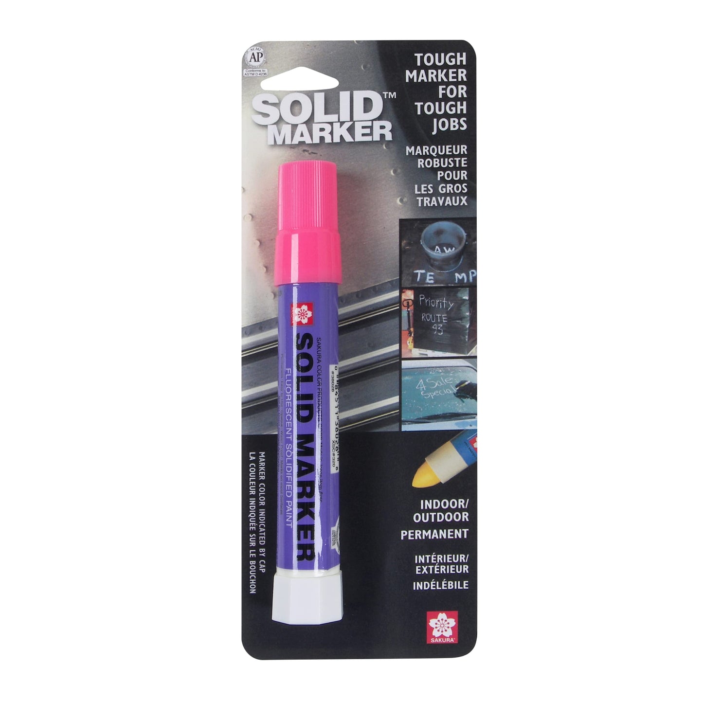 Sakura Solid Paint Markers - Permanent Marker Paint Pens - Window, Wood, & Glass Marker - Black Paint - 1 Pack