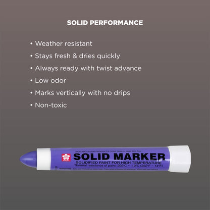 Sakura Solid Paint Markers - Permanent Marker Paint Pens - Window, Wood, & Glass Marker - Black Paint - 1 Pack