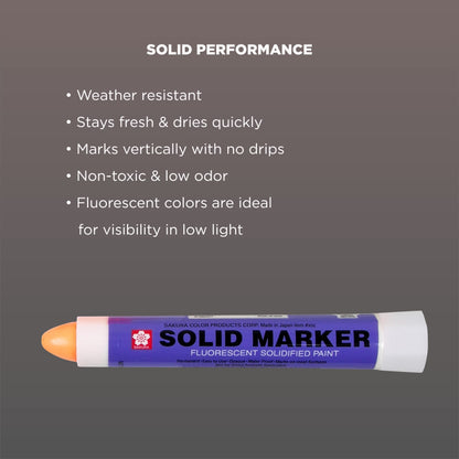 Sakura Solid Paint Markers - Permanent Marker Paint Pens - Window, Wood, & Glass Marker - Black Paint - 1 Pack